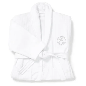 Cotton Embroidered Bath Robe