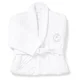 ESPA Cotton Embroidered Bath Robe - S