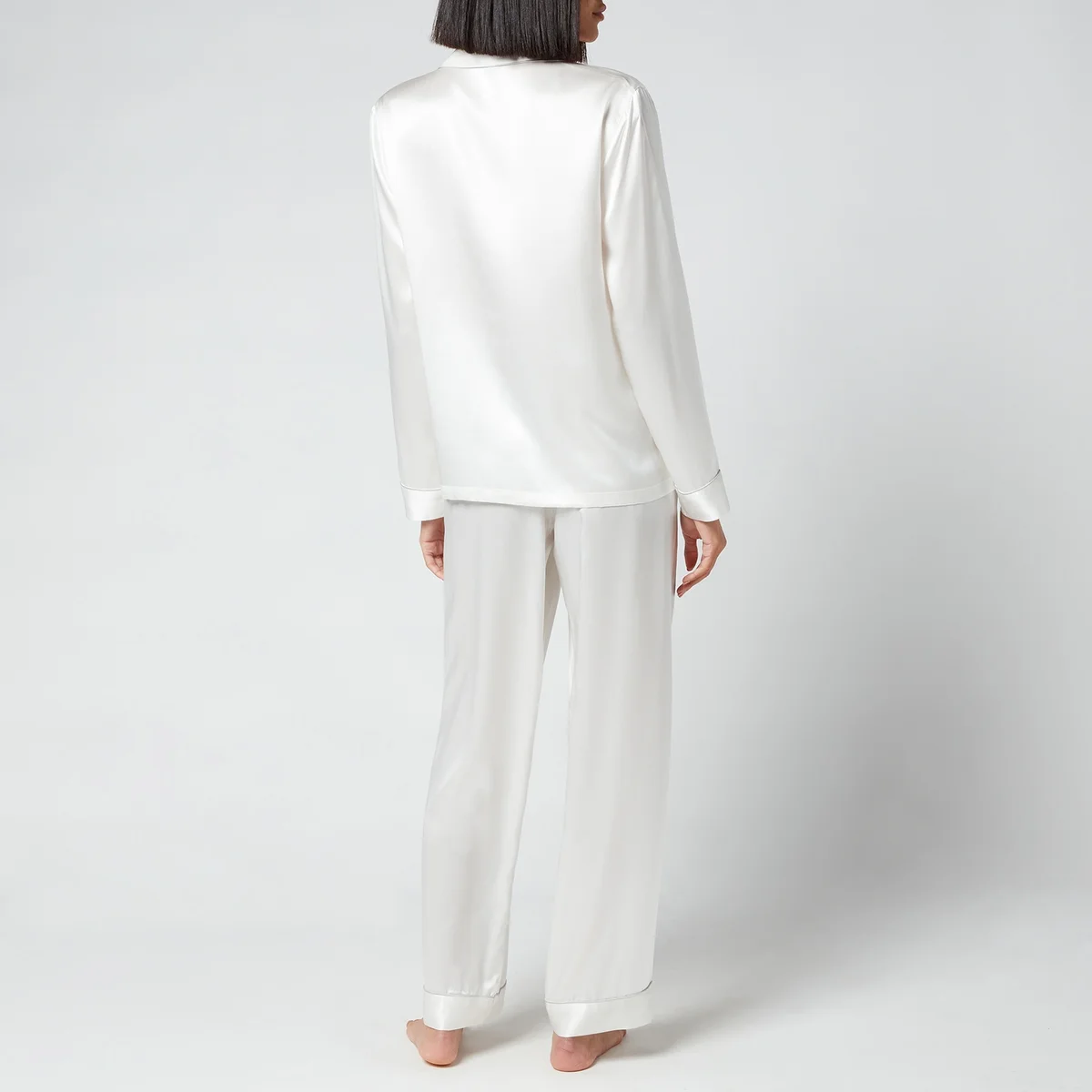 ESPA Home Silk Pyjamas Pearl White L ESPA - Main Image
