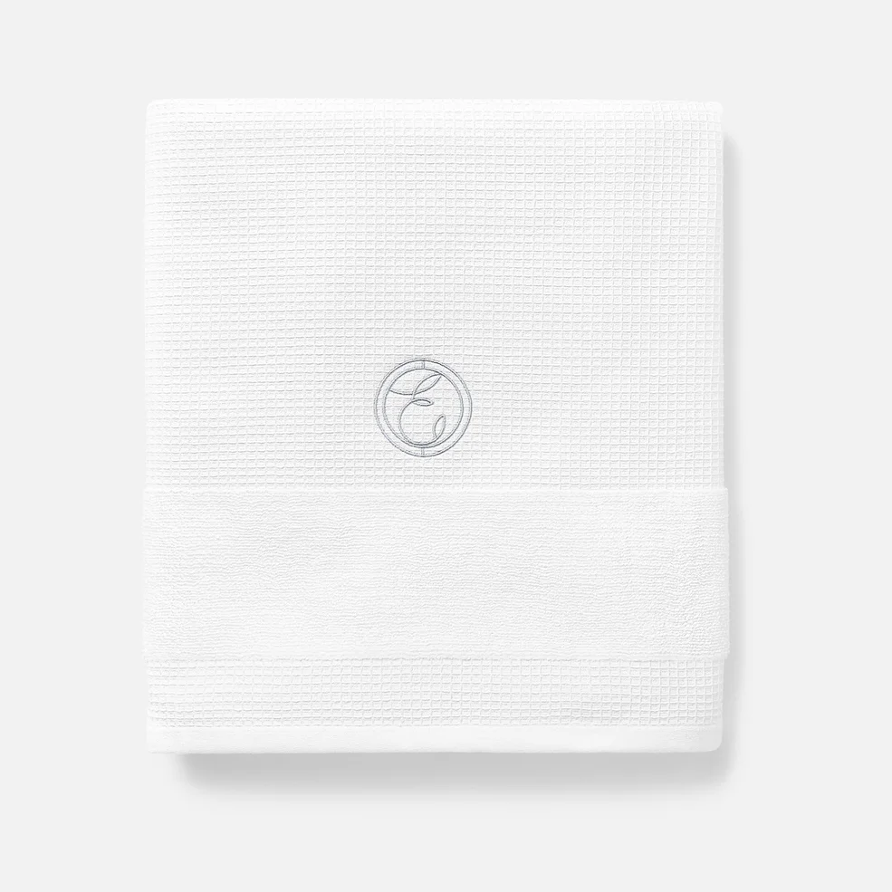 ESPA Home Waffle Hand Towel - White - 50x70cm Image 1