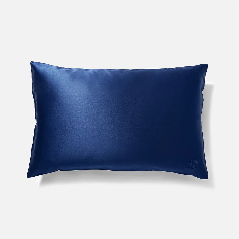 Silk Pillowcase - Midnight Blue Image 1