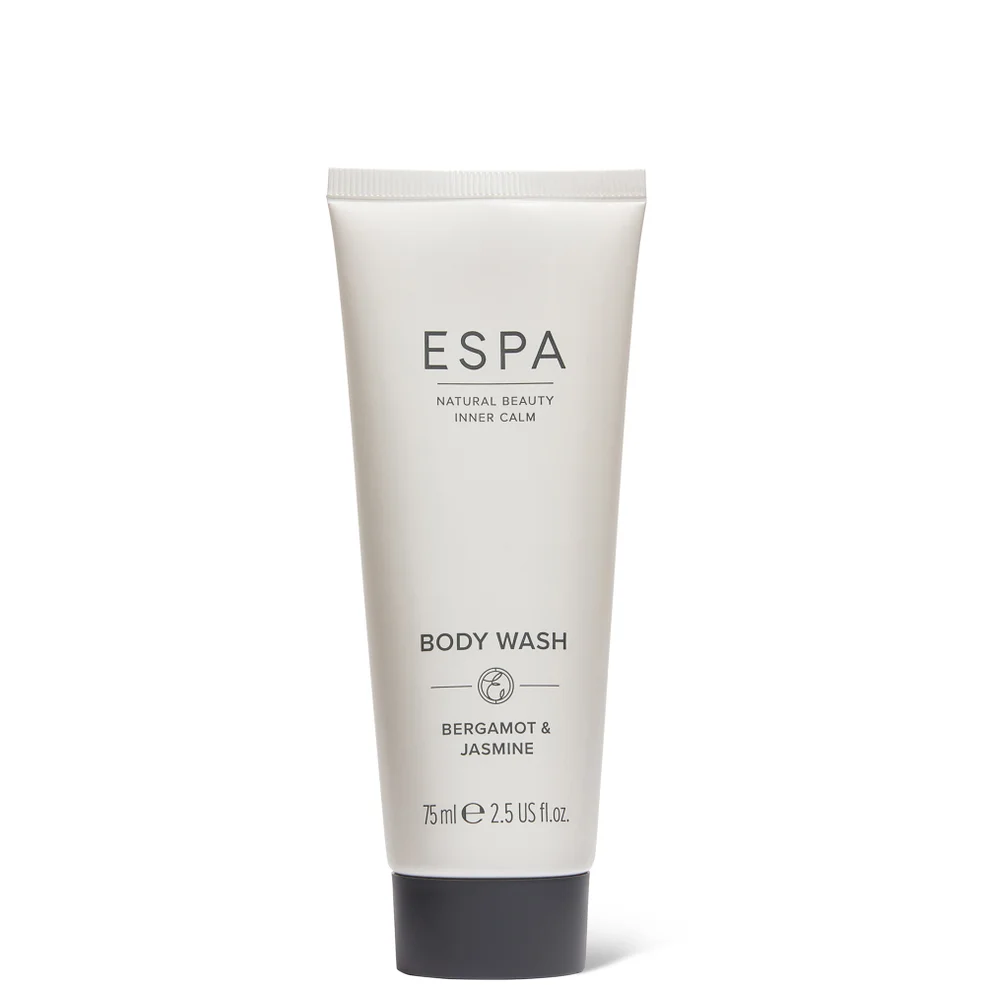 ESPA Bergamot and Jasmine Body Wash 75ml Tube Image 1